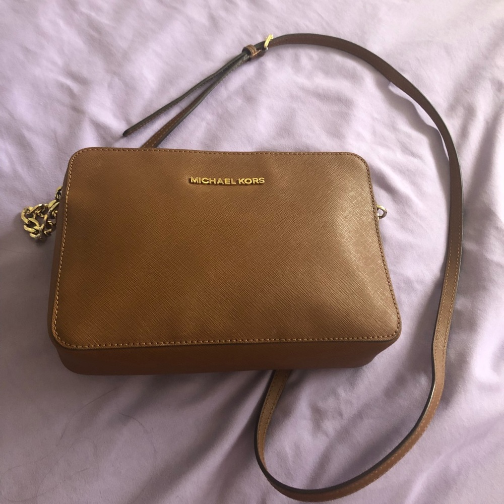 Michael Kors brown cross body